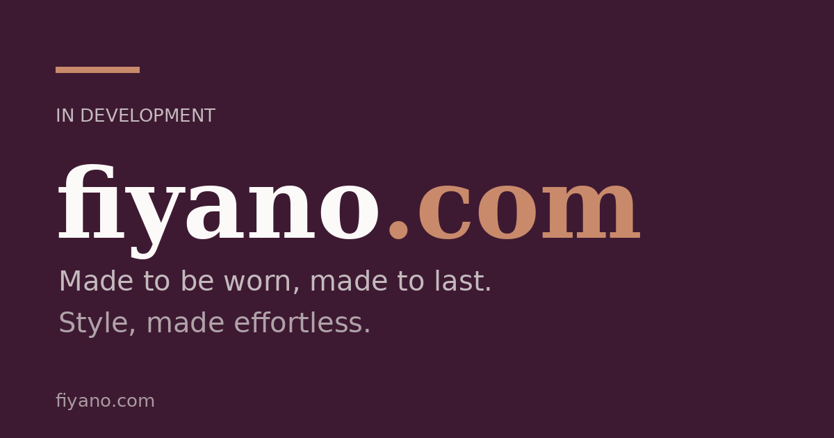 Link preview image for fiyano.com